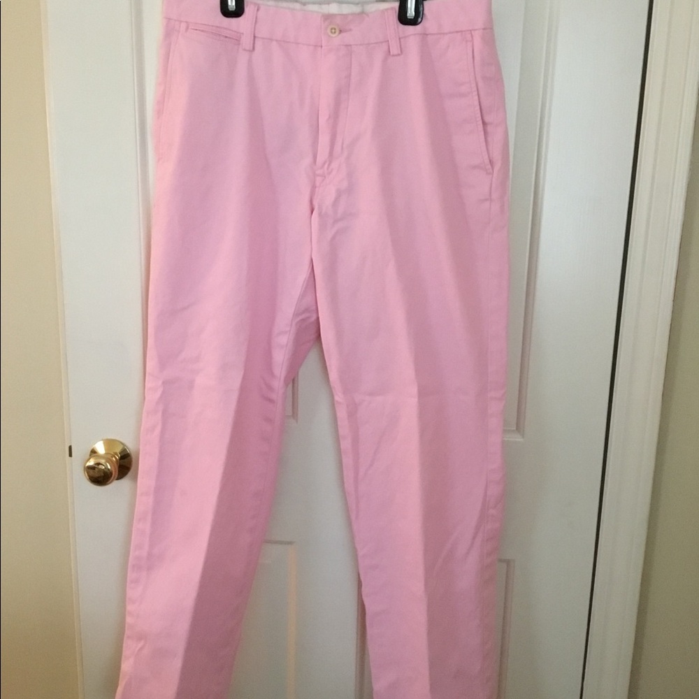 Kentucky Derby! Ralph Lauren Men’s Pink Chinos.